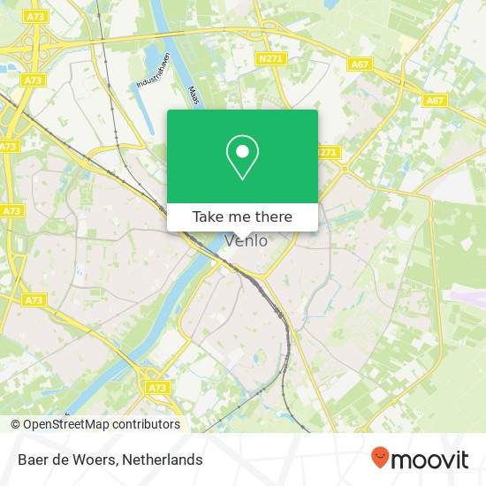 Baer de Woers, Steenstraat 7 map