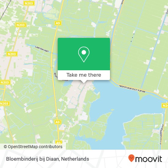 Bloembinderij bij Diaan, Akerhof 6 map