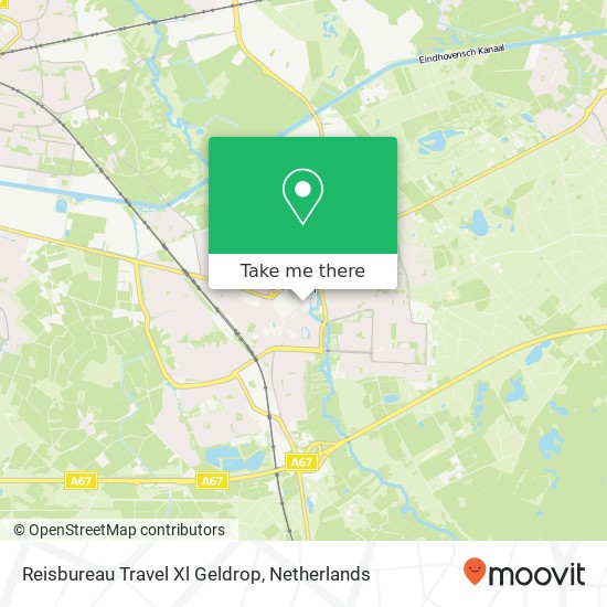 Reisbureau Travel Xl Geldrop map