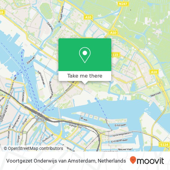 Voortgezet Onderwijs van Amsterdam, Meeuwenlaan 132 map