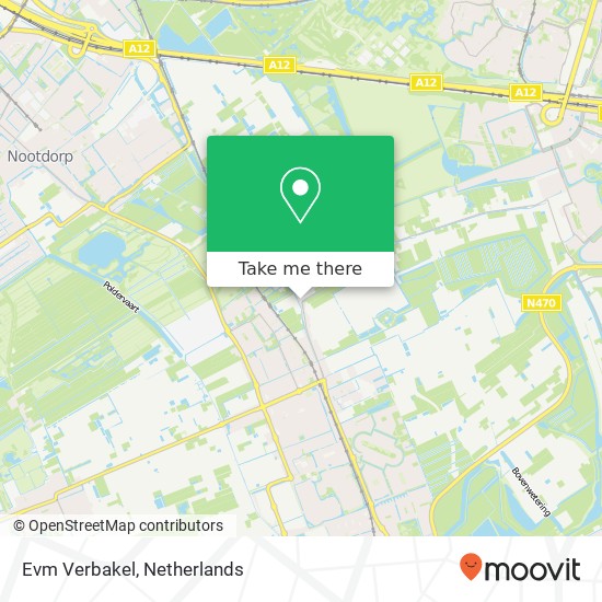 Evm Verbakel, Vlielandseweg 157 map