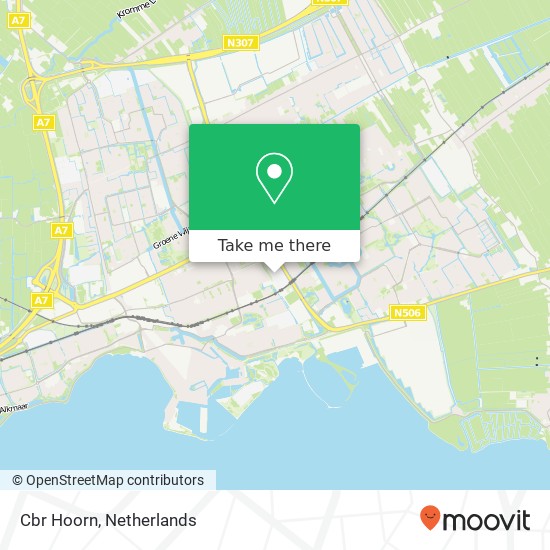 Cbr Hoorn map