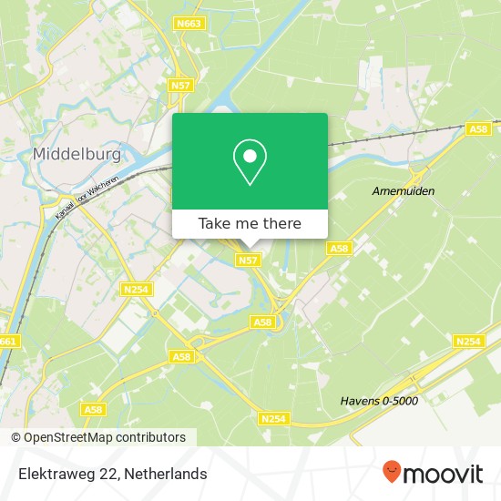 Elektraweg 22, 4338 PK Middelburg Karte