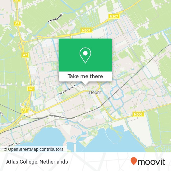 Atlas College, Nieuwe Steen 11 Karte