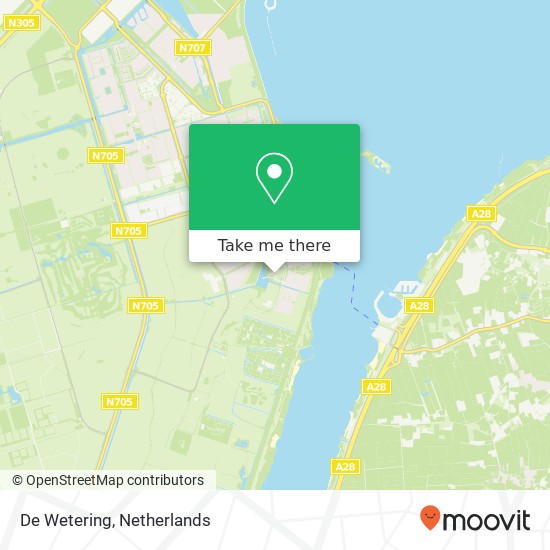 De Wetering, De Verbeelding map