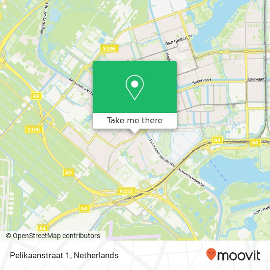 Pelikaanstraat 1, 1171 DG Badhoevedorp map