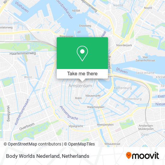 Body Worlds Nederland Karte