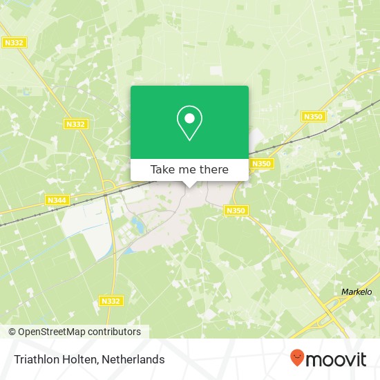 Triathlon Holten, Smidsbelt 6 map