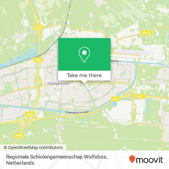 Regionale Schiolengemeenschap Wolfsbos, Wolfsbosstraat 3 Karte