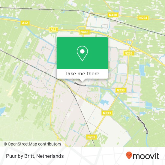 Puur by Britt, Kerkewijk map