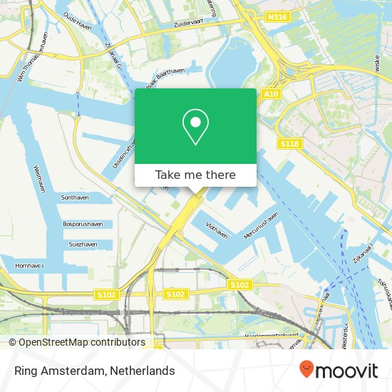 Ring Amsterdam, 1041 Amsterdam map