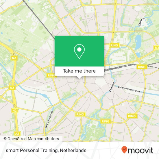 smart Personal Training, Gagelstraat 80A map