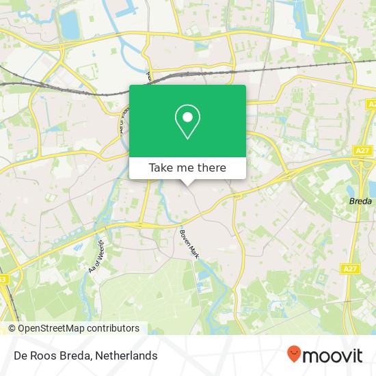 De Roos Breda, Ginnekenweg 37 map