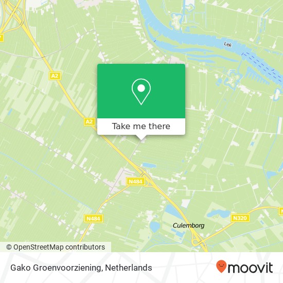 Gako Groenvoorziening, Graaf Huibertlaan 41B map