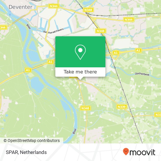 SPAR, Lochemseweg 3 map