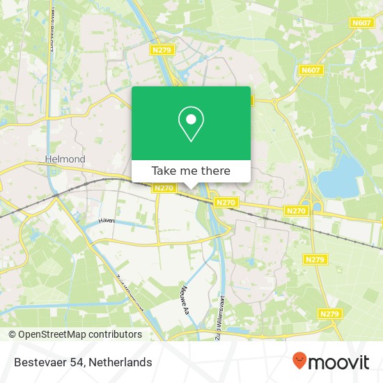 Bestevaer 54, 5703 AZ Helmond map