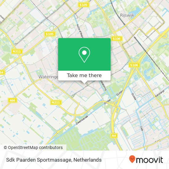 Sdk Paarden Sportmassage, Berlijnstraat 64 Karte