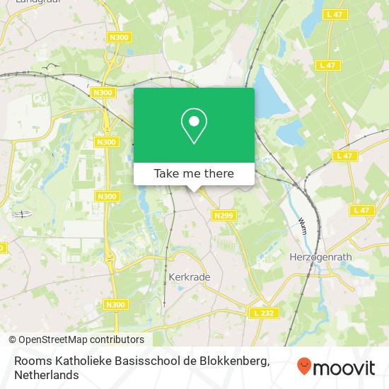 Rooms Katholieke Basisschool de Blokkenberg, Akkerheide 19 map