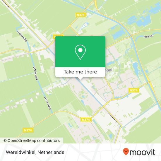 Wereldwinkel, Menistenlaan 2 map