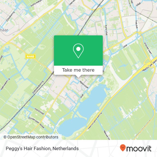 Peggy's Hair Fashion, Christiaan Huygensstraat map