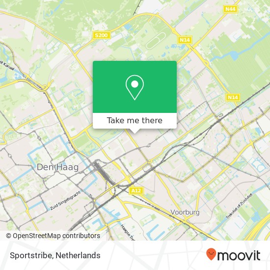 Sportstribe, Theresiastraat 236 map