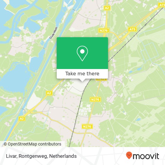 Livar, Rontgenweg map