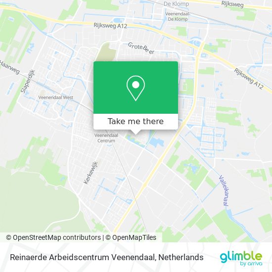 Reinaerde Arbeidscentrum Veenendaal Karte