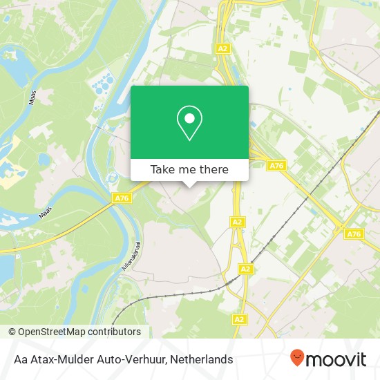 Aa Atax-Mulder Auto-Verhuur, Arnoldenstraat 14 map