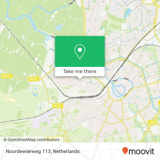 Noordewierweg 113, Noordewierweg 113, 3812 DD Amersfoort, Nederland map