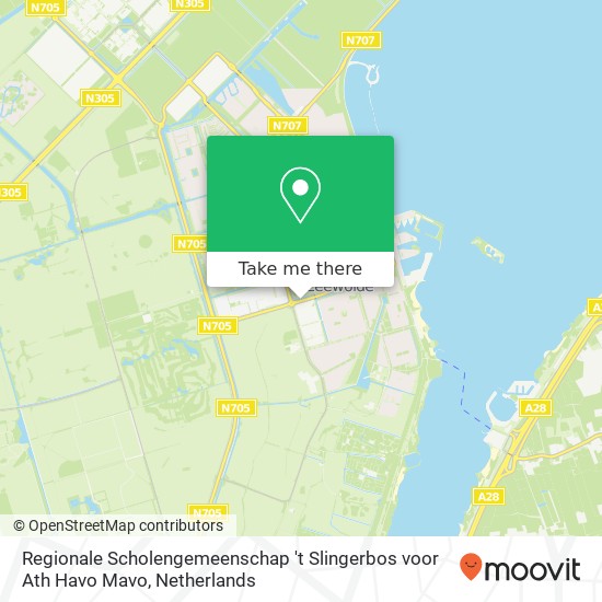 Regionale Scholengemeenschap 't Slingerbos voor Ath Havo Mavo, Horsterweg 192 Karte