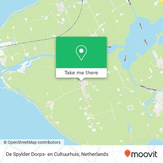De Spylder Dorps- en Cultuurhuis map