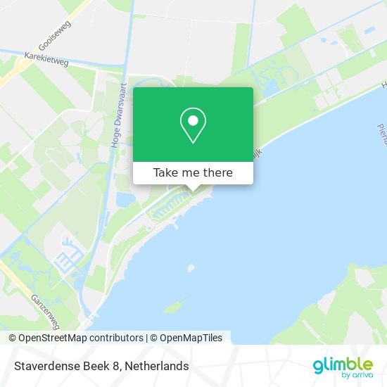 Staverdense Beek 8 map