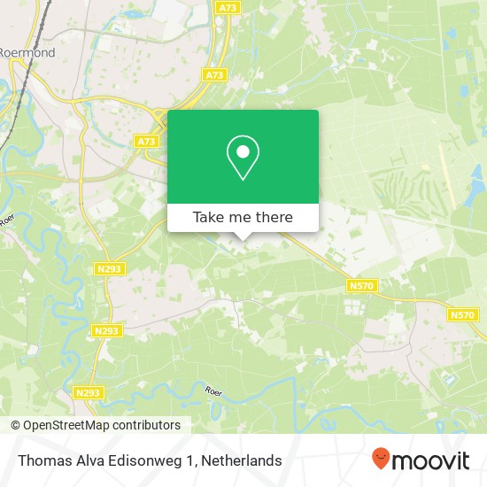 Thomas Alva Edisonweg 1, 6045 GN Roermond map