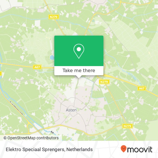 Elektro Speciaal Sprengers, Ommelseweg 50 map