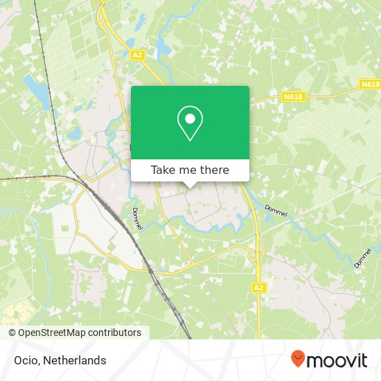 Ocio, Hobbendonkseweg 74 map