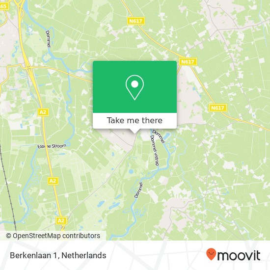 Berkenlaan 1, 5271 ND Sint-Michielsgestel map