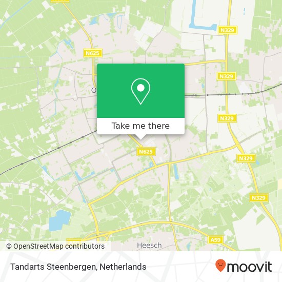 Tandarts Steenbergen, Medicijnstraat map
