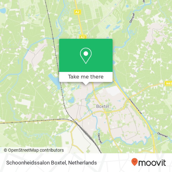 Schoonheidssalon Boxtel, Keizerstraat 12 map