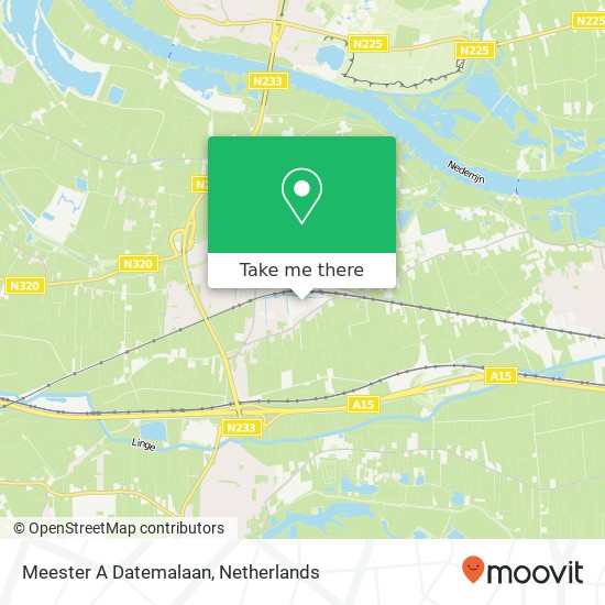 Meester A Datemalaan, 4041 Kesteren map