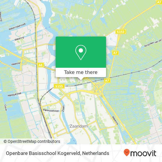 Openbare Basisschool Kogerveld, Perzikkruidweg 4 map