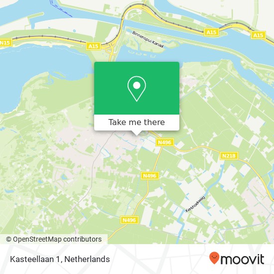 Kasteellaan 1, 3233 VS Oostvoorne map