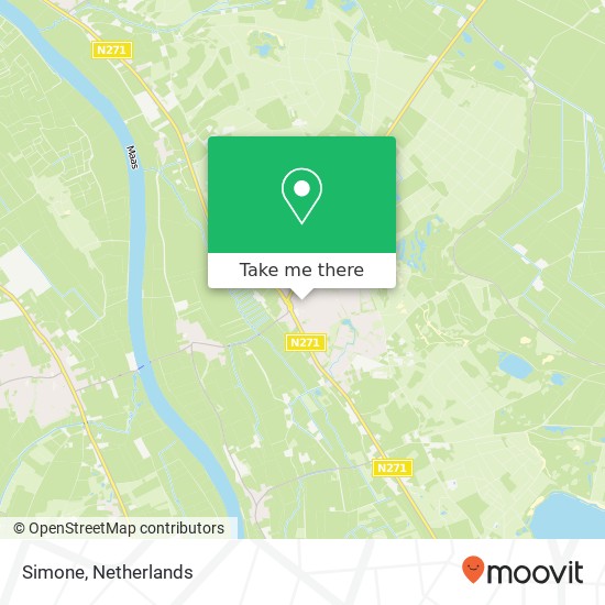 Simone, Raadhuisplein 17 map