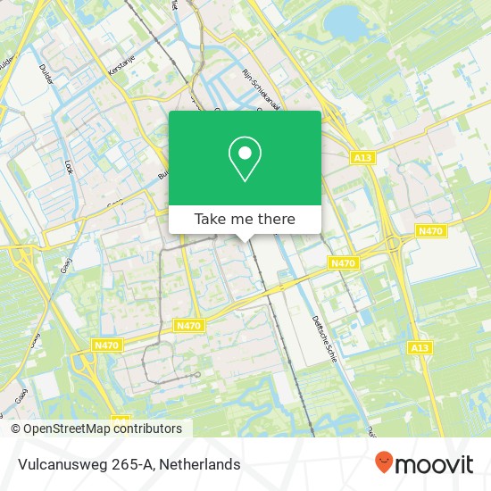 Vulcanusweg 265-A map