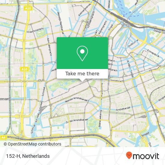 152-H, 152-H, Willemsparkweg 52 1, 1071 EN Amsterdam, Nederland map