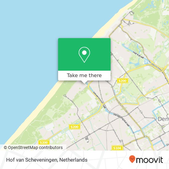 Hof van Scheveningen, 2583 ST Scheveningen map