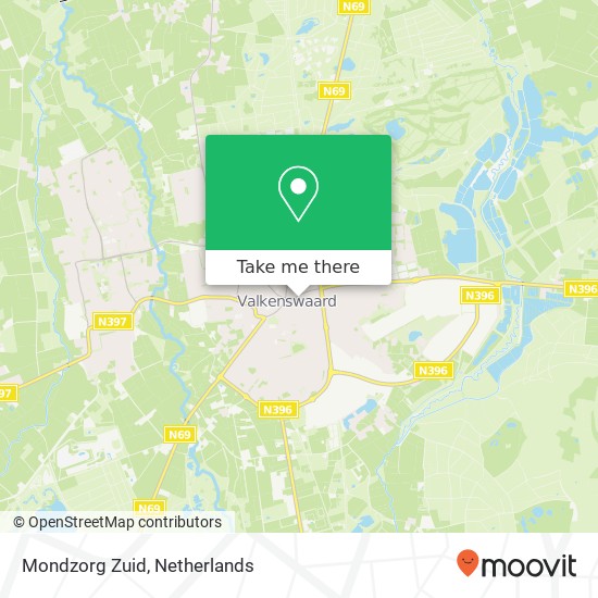 Mondzorg Zuid, Markt 3 map