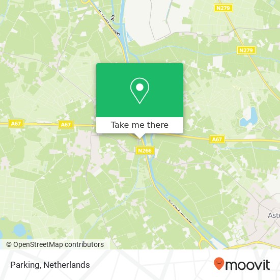 Parking, Wilgekant map