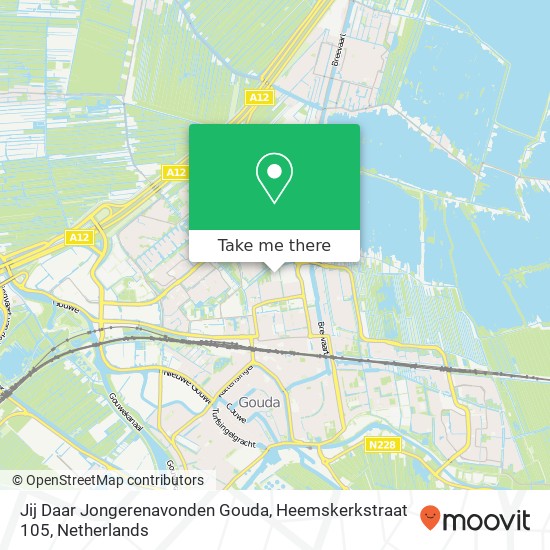 Jij Daar Jongerenavonden Gouda, Heemskerkstraat 105 map