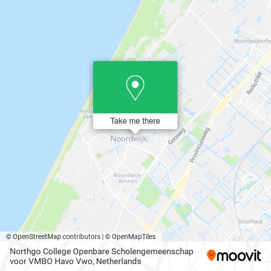 Northgo College Openbare Scholengemeenschap voor VMBO Havo Vwo map