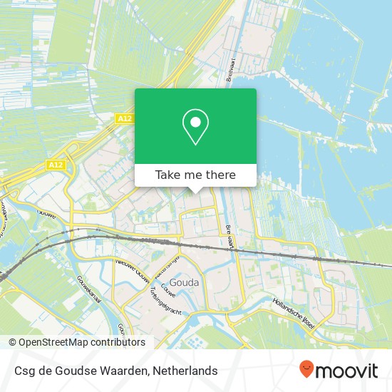 Csg de Goudse Waarden, Heemskerkstraat 105 map
